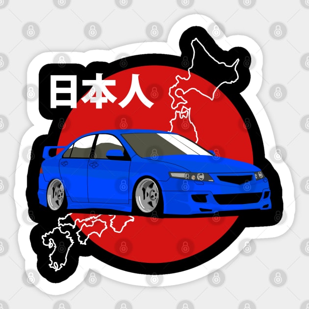 Honda Accord 2005-2008 Sticker by Rebellion Store